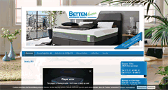 Desktop Screenshot of betten-hutter.de